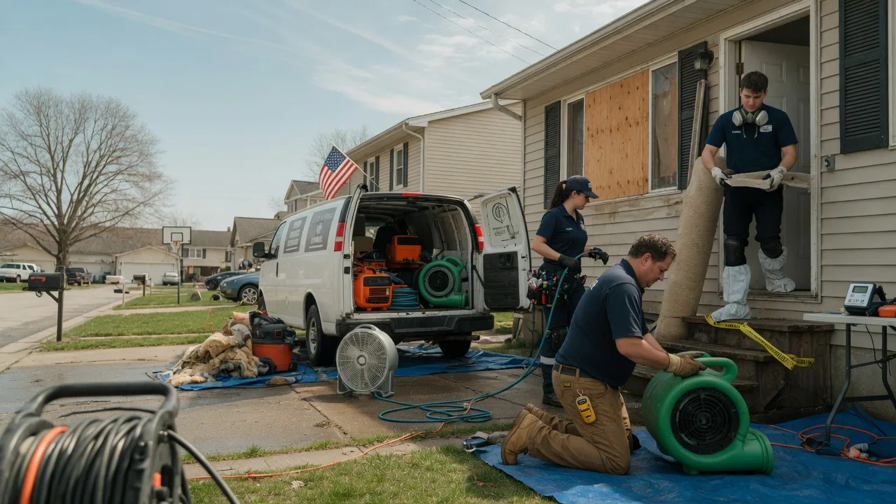 Water Damage Restoration in Mesquite, TX near me